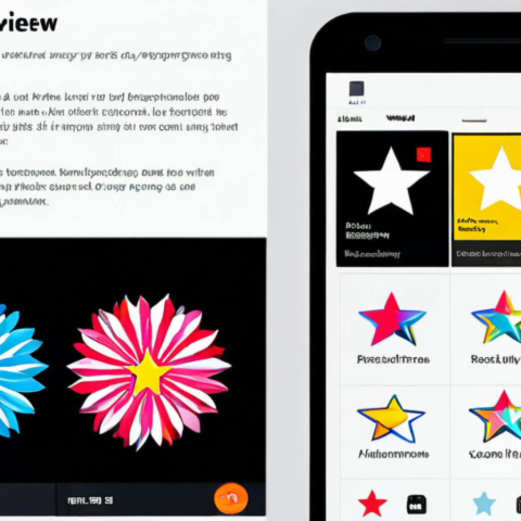 미술문화기획사의 고객 리뷰 관리 전략 - **Prompt:** A vibrant digital collage illustrating the positive impact of customer reviews on a mode...