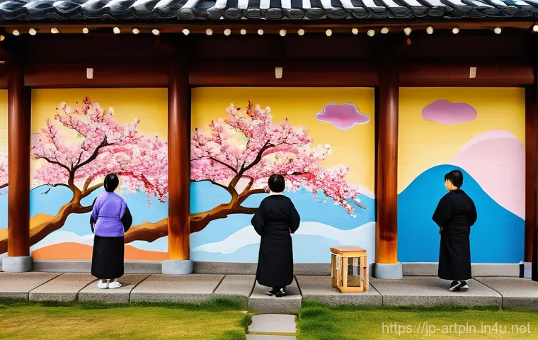 미술문화기획사의 홍보 및 마케팅 전략 - Social Media Spotlight on Contemporary Art**
A vibrant, wide-angle shot of a modern, bustling art ga...