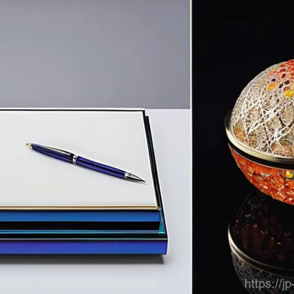 미술문화기획사의 창의성 발휘 사례 - **Vibrant Fusion: Traditional Japanese Lacquerware in a Modern Gallery**
A sleek, modern art gal...